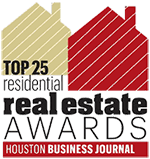 Houston Business Journal Top 25 Residential Real Estate Awards